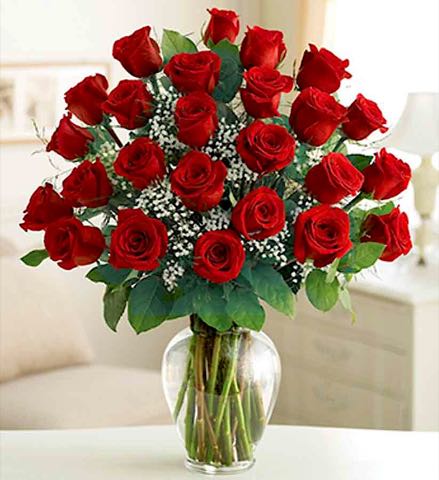 A dozen roses